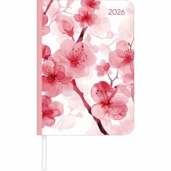 Cover Lady Journal Blossoms 2026 - Blüte - Taschenkalender A6 (10,7x15,2 cm) - Weekly - 192 Seiten - Notiz-Buch - Termin-Planer - Alpha Edition