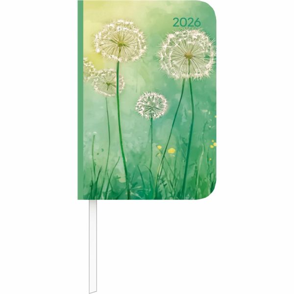 Lady Journal Mini Blowballs 2026- Taschen-Kalender 8x11,5 cm - Pusteblumen - Weekly - 144 Seiten - Notiz-Buch - Alpha Edition Lady Journal Mini Blowballs 2026- Taschen-Kalender 8x11,5 cm - Pusteblumen - Weekly - 144 Seiten - Notiz-Buch - Alpha Edition