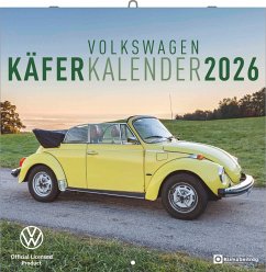 Cover Volkswagen Käfer Kalender 2026 im Format 30x30