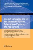 Internet Computing and IoT and Embedded Systems, Cyber-physical Systems, and Applications