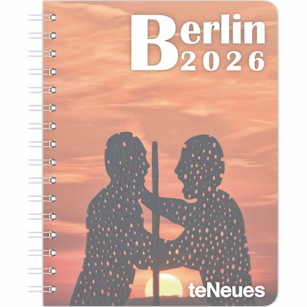 Berlin 2026 - Diary - Buchkalender - Taschenkalender - 16,5x21,6