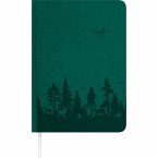 Buchkalender Nature Line Forest 2026 - Taschen-Kalender A5 - 1 Tag 1 Seite - 416 Seiten - Umwelt-Kalender - mit Hardcover - Alpha Edition