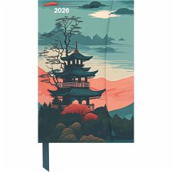 Japanese Papers 2026 - Diary - Buchkalender - Taschenkalender - 10x15