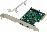 Conceptronic 2-Port USB 3.2 Gen 2 Type-C PCIe Card Conceptronic 2-Port USB 3.2 Gen 2 Type-C PCIe Card