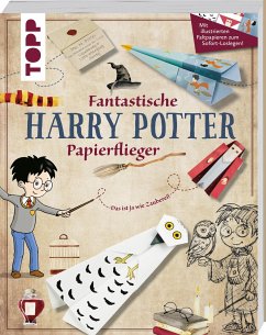 Cover Fantastische Harry Potter Papierflieger  (Mängelexemplar)