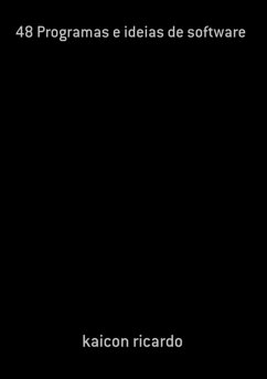 Cover 48 Programas E Ideias De Software (eBook, PDF)