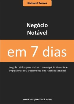 Cover Negócio Notável Em 7 Dias (eBook, PDF)
