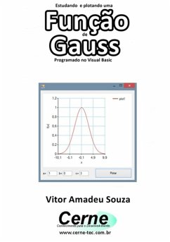 Estudando E Plotando Uma Função De Gauss Programado Em Visual Basic (eBook, PDF) - Souza, Vitor Amadeu