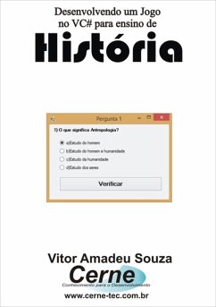 Cover Desenvolvendo Um Jogo No Vc# Para Ensino De História (eBook, PDF)