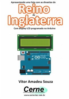 Cover Apresentando Uma Lista Com As Dinastias Do Reino Da Inglaterra Com Display Lcd Programado No Arduino (eBook, PDF)