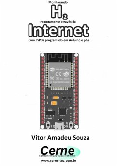 Cover Monitorando H2 Remotamente Através Da Internet Com Esp32 Programado Em Arduino E Php (eBook, PDF)