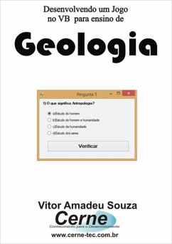 Cover Desenvolvendo Um Jogo No Vb Para Ensino De Geologia (eBook, PDF)