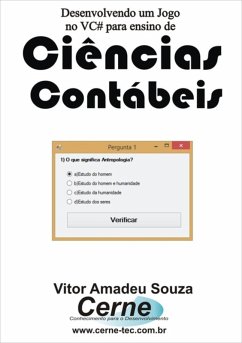 Cover Desenvolvendo Um Jogo No Vc# Para Ensino De Ciências Contábeis (eBook, PDF)