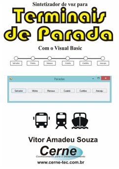 Sintetizador De Voz Para Terminais De Parada Com O Visual Basic (eBook, PDF) - Souza, Vitor Amadeu