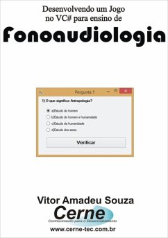 Cover Desenvolvendo Um Jogo No Vc# Para Ensino De Fonoaudiologia (eBook, PDF)
