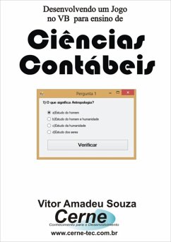 Cover Desenvolvendo Um Jogo No Vb Para Ensino De Ciências Contábeis (eBook, PDF)