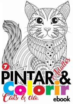 Cover Coleção Pintar E Colorir Adulto - Cats & Cia Ed.07 (eBook, PDF)