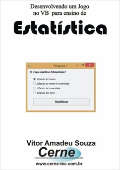 Cover Desenvolvendo Um Jogo No Vb Para Ensino De Estatística (eBook, PDF)