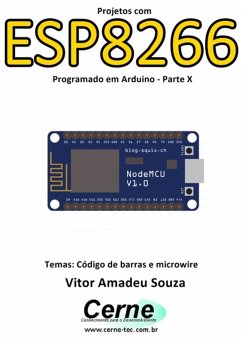 Cover Projetos Com Esp8266 Programado Em Arduino - Parte X (eBook, PDF)