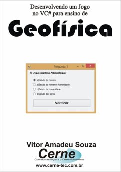 Cover Desenvolvendo Um Jogo No Vc# Para Ensino De Geofísica (eBook, PDF)