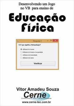 Cover Desenvolvendo Um Jogo No Vb Para Ensino De Educação Física (eBook, PDF)