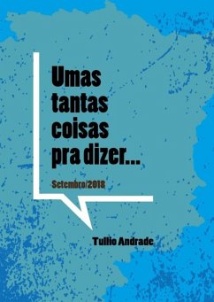 Cover Umas Tantas Coisas Pra Dizer (eBook, PDF)