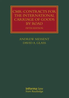Cover CMR: Contracts for the International Carriage of Goods by Road (eBook, ePUB)