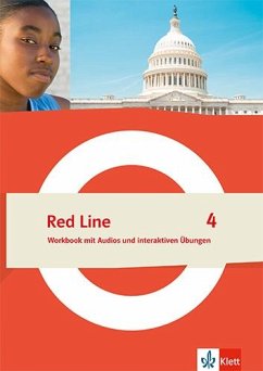 Red Line 4. Workbook mit Audios und interaktiven Übungen Klasse 8