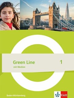 Cover Green Line 1 G9. Schulbuch mit Medien (flexibler Einband) Klasse 5. Ausgabe Baden-Württemberg