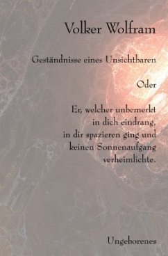 Cover Geständnisse eines Unsichtbaren