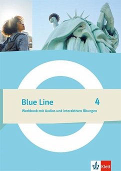 Blue Line 4. Workbook mit Audios und interaktiven Übungen Klasse 8 vom Verlag Klett