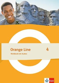 Cover Orange Line 4. Worbook mit Audios Klasse 8