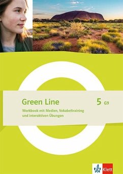 Cover Green Line 5 G9. Workbook mit Medien, Vokabeltrainer und interaktiven Übungen Klasse 9