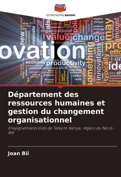 Département des ressources humaines et gestion du changement organisationnel - Bii, Joan