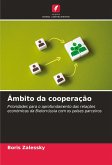 Âmbito da cooperação