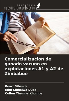 Cover Comercialización de ganado vacuno en explotaciones A1 y A2 de Zimbabue
