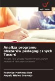 Analiza programu obszarów pedagogicznych Tacurú Analiza programu obszarów pedagogicznych Tacurú