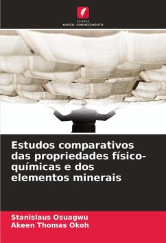 Cover Estudos comparativos das propriedades físico-químicas e dos elementos minerais