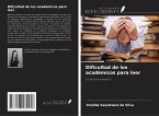 Dificultad de los académicos para leer