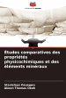 Études comparatives des propriétés... - Bild 1