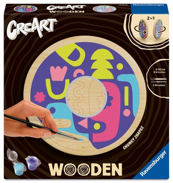 CreArt Wooden - Eckige Formen CreArt Wooden - Eckige Formen