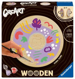 Cover CreArt Wooden - Florale Ströme