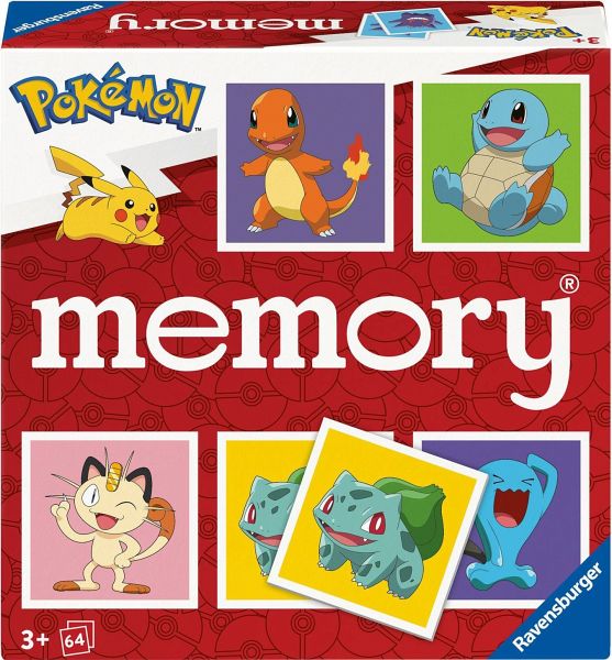 memory® Pokémon - Gesellschaftsspiel & Brettspiel ab 3 Jahre memory® Pokémon - Gesellschaftsspiel & Brettspiel ab 3 Jahre