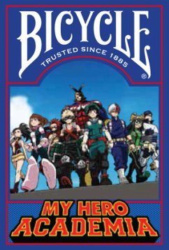Cover Bicycle My Hero Academia (Designer Spielkarten, Poker, Skat...)