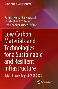 Cover Low Carbon Materials and Technologies for a Sustainable and Resilient Infrastructure