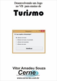 Cover Desenvolvendo Um Jogo No Vb Para Ensino De Turismo (eBook, PDF)