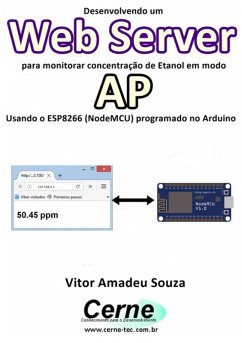 Cover Desenvolvendo Um Web Server Para Monitorar Concentração De Etanol Em Modo Ap Usando O Esp8266 (nodemcu) Programado No Arduino (eBook, PDF)
