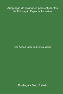 Cover Adaptação De Atividades Para Estudantes Da Educação Especial Inclusiva (eBook, PDF)