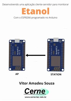 Cover Desenvolvendo Uma Aplicação Cliente-servidor Para Monitorar Etanol Com O Esp8266 Programado No Arduino (eBook, PDF)
