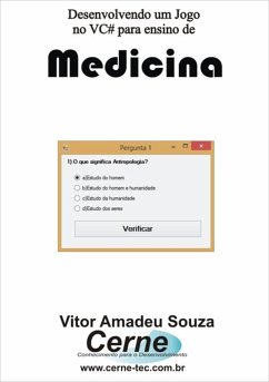 Cover Desenvolvendo Um Jogo No Vc# Para Ensino De Medicina (eBook, PDF)